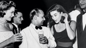 Jorginho Guinle perdeu a fortuna vivendo entre festas, socialites e celebridades, como mostra esta imagem dos anos 1960.