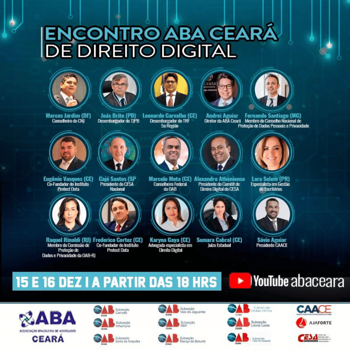 Encontro ABA Ceará de Direito Digital