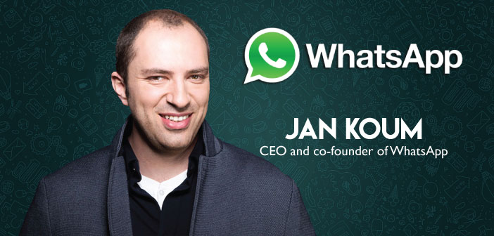 A história da infância e adolescência dá sentido a trajetória democratização das comunicações de Jan Koum. Em 2014, ele e Brian Acton venderam o WhatsApp para o Facebook (empresa que os havia rejeitado poucos anos antes)  por mais de US$ 19 bilhões.