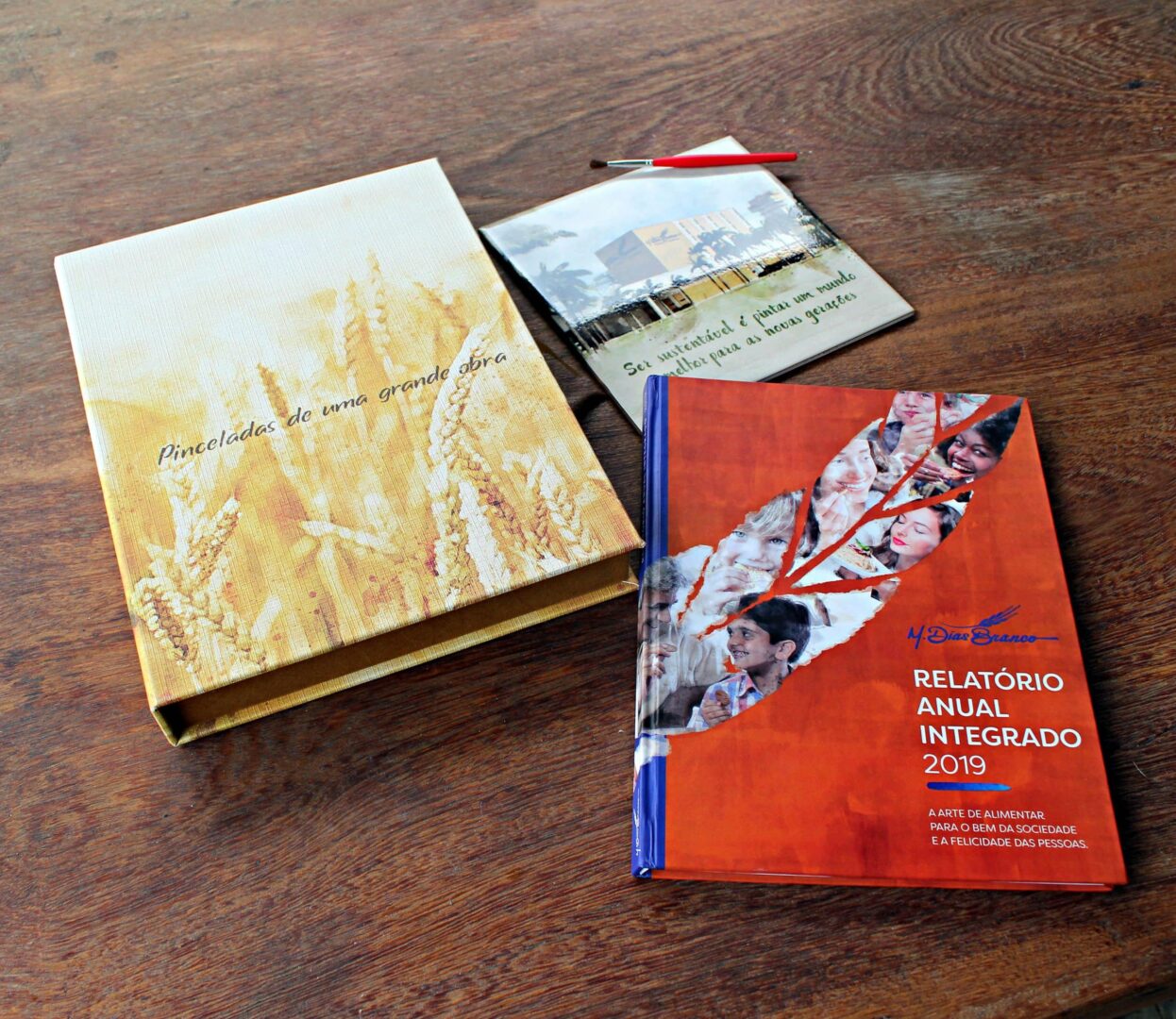É o terceiro relatório anual que a Advance Comunicação cria para a M. Dias Branco. No Prêmio ABRASCA 2019, a peça já figurava entre os 10 melhores da premiação.