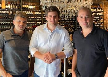 Marcelo Braga, Omar Macêdo e André Linheiro, da Brava Wine - Foto: Divulgação
