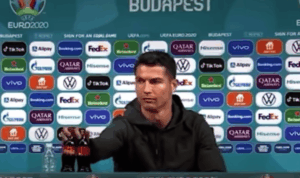 cristiano ronaldo coca cola