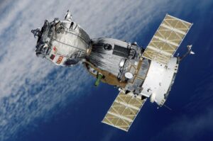Satélite orbitando