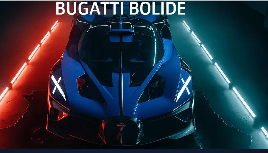 De acordo com a montadora, o Bolide foi projetado para ser excepcionalmente baixo, assim como em muitos veículos esportivos.(Foto: Site Bugatti)