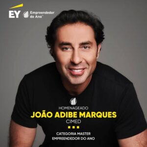 O empresário João Adibe Marques, CEO do grupo CIMED. foi um dos eleitos como Empreendedor do Ano Brasil pela consultoria Ernest & Young.