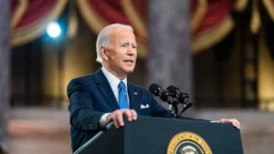 O presidente dos Estados Unidos, Joe Biden.