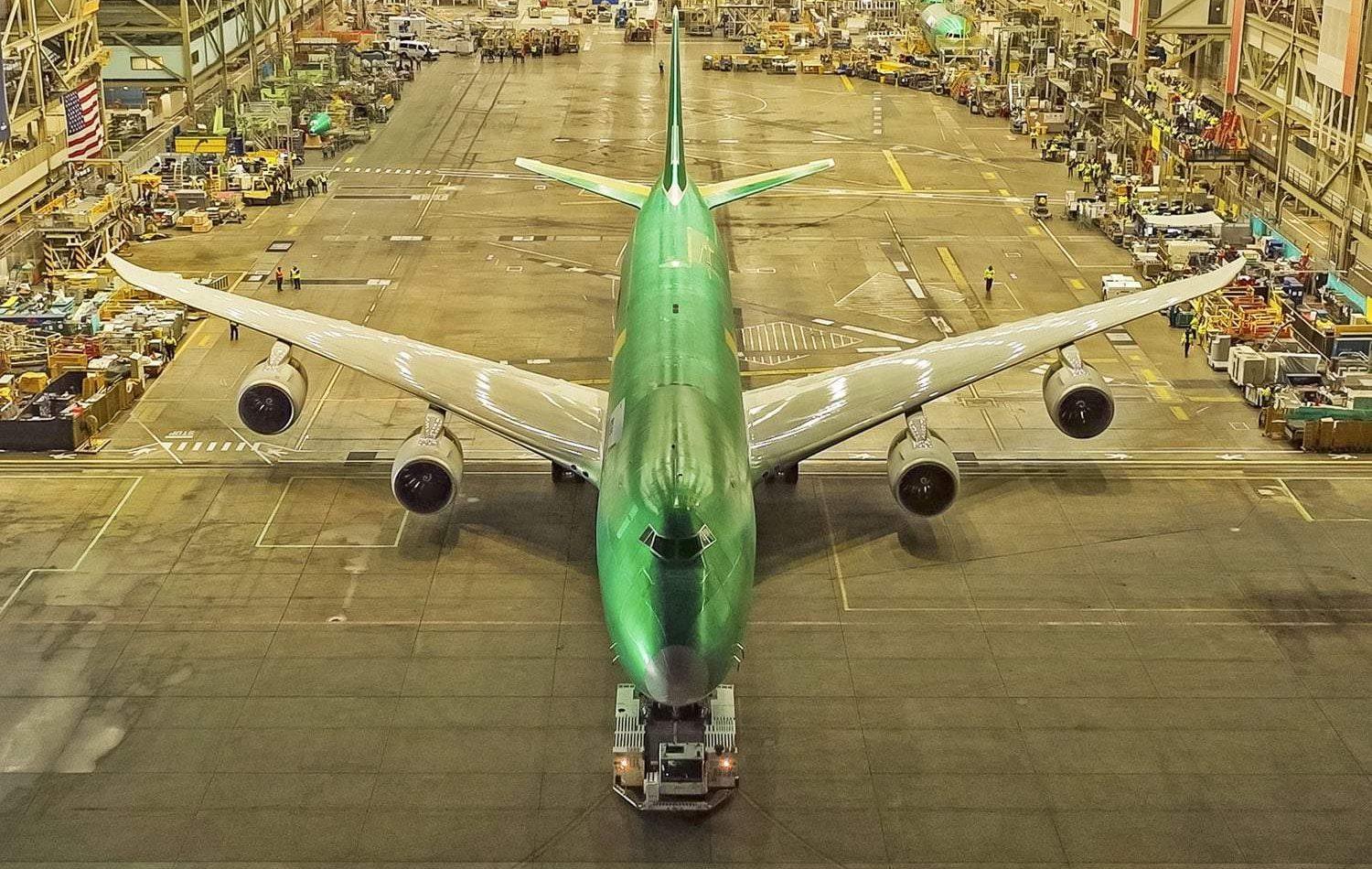 Término da fabricação do Boeing 747; fim da linha de produção do 747; última montagem do Boeing 747; conclusão da produção do 747.