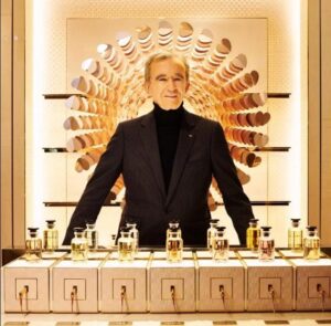 Bernard Arnault; ações da LVMH.
