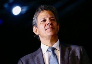 O Ministro da Fazenda, Fernando Haddad.