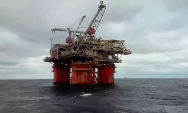 Plataforma de petróleo do Pré-sal