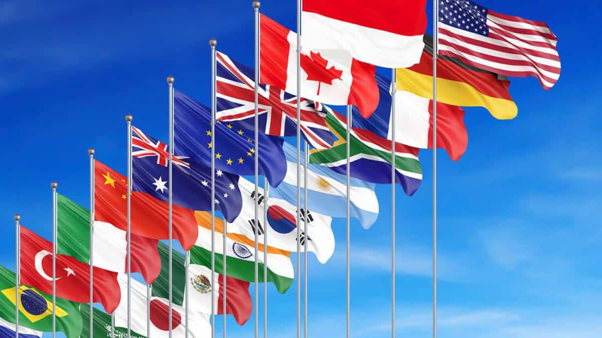 G20 bandeiras