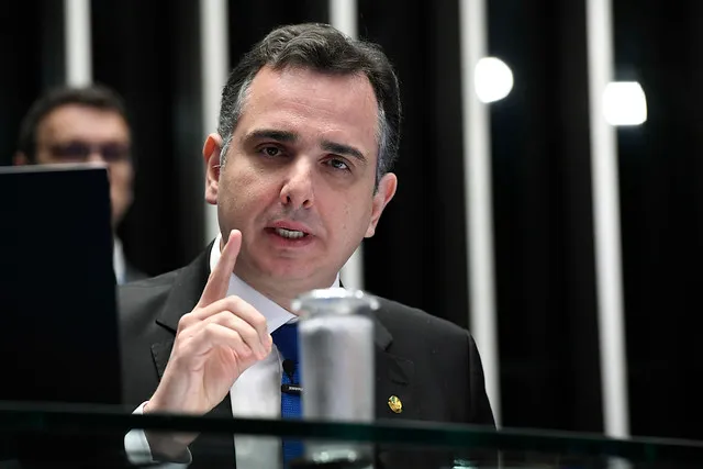 Presidente do Senado, Rodrigo Pacheco (PSD-MG), sobre desoneração da folha