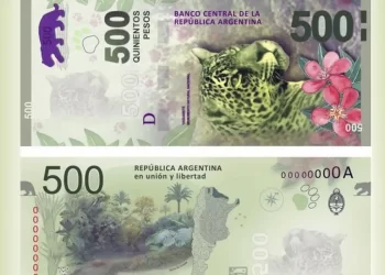 notas pesos Argentina
