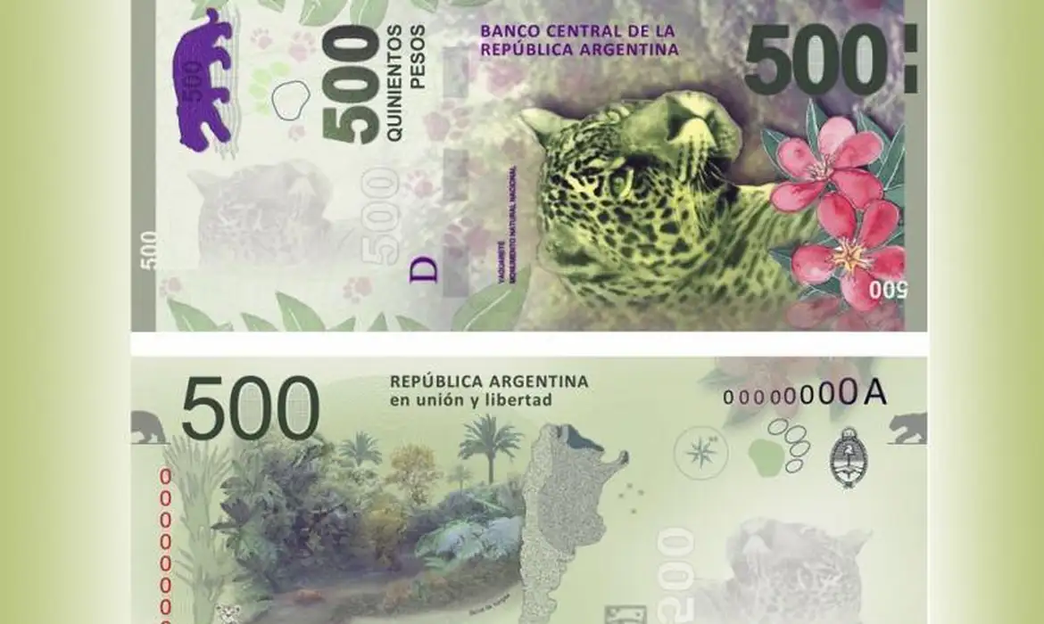 notas pesos Argentina