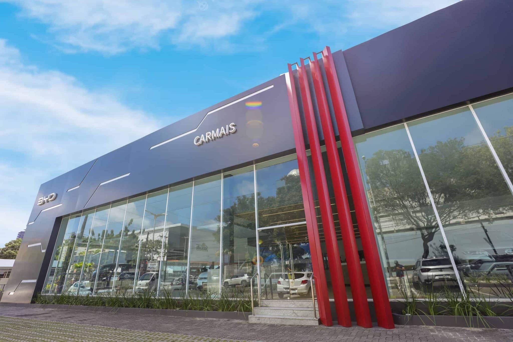 Loja da BYD Carmais em Fortaleza.