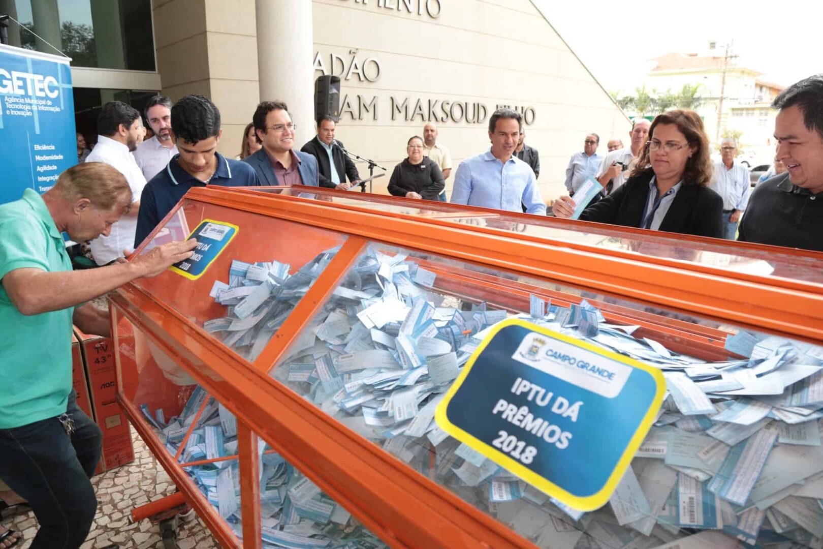 IPTU Premiado: Estratégia para Combater Inadimplência. (Foto: Divulgação/Prefeitura de Campo Grande)