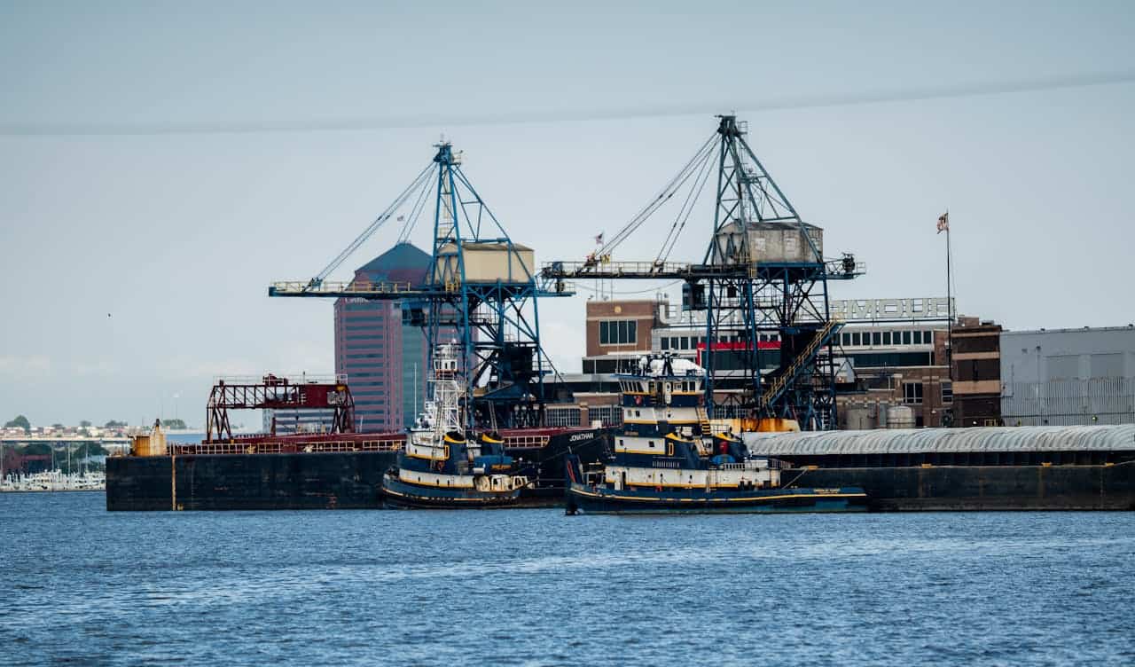 Acidente no Porto de Baltimore impacta economia global. (Foto: Styves Exantus/Pexels)