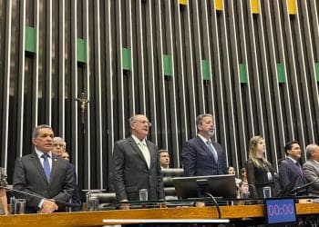União e diálogo no lançamento da Agenda Legislativa da CNI, visando o progresso da indústria brasileira. (Foto: Divulgação)