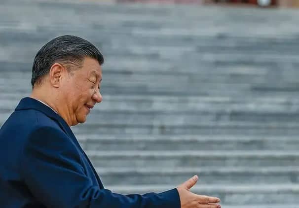 Xi Jinping e CEOs. (Foto: Ricardo Stuckert/PR)
