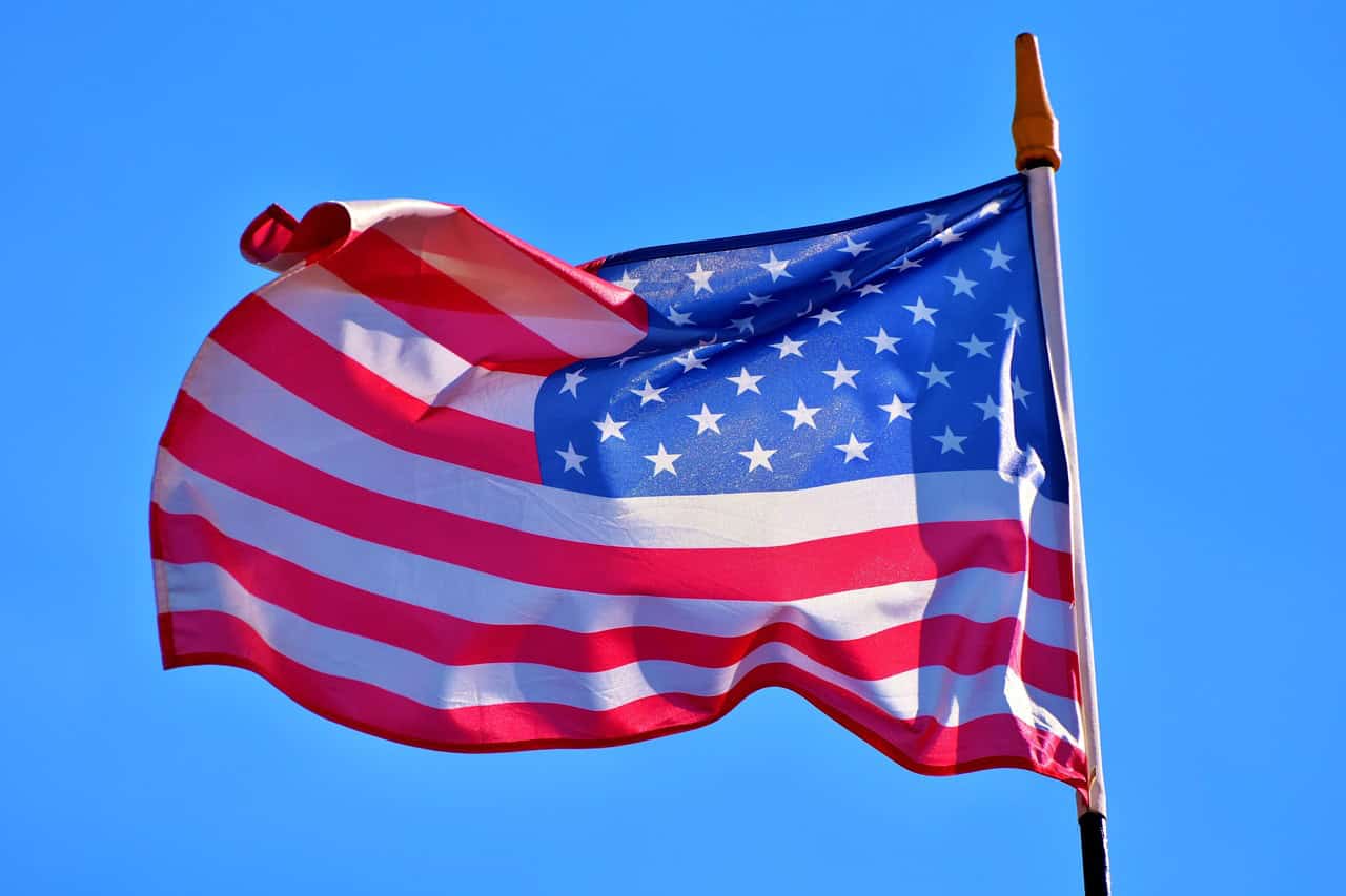 Bandeira dos EUA - Estados Unidos