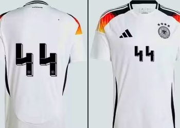Adidas suspende camisas por semelhança a símbolo nazista