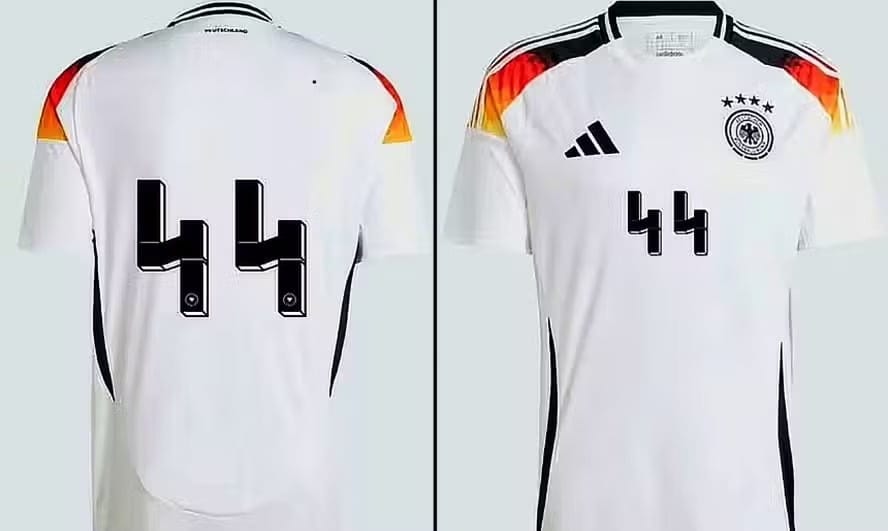 Adidas suspende camisas por semelhança a símbolo nazista