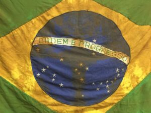 Bandeira Brasil - Desastre Natural