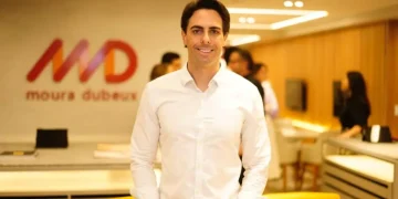 Diego Villar, CEO da Moura Dubeux, confirma que a empresa está próxima de concluir o primeiro ciclo de lançados após a abertura de capital na Bolsa, em 2020.