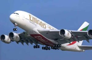 O Grupo Emirates registrou aumento no lucro de 71% em relação ao ano anterior de 2022.