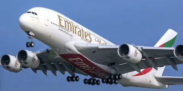 O Grupo Emirates registrou aumento no lucro de 71% em relação ao ano anterior de 2022.