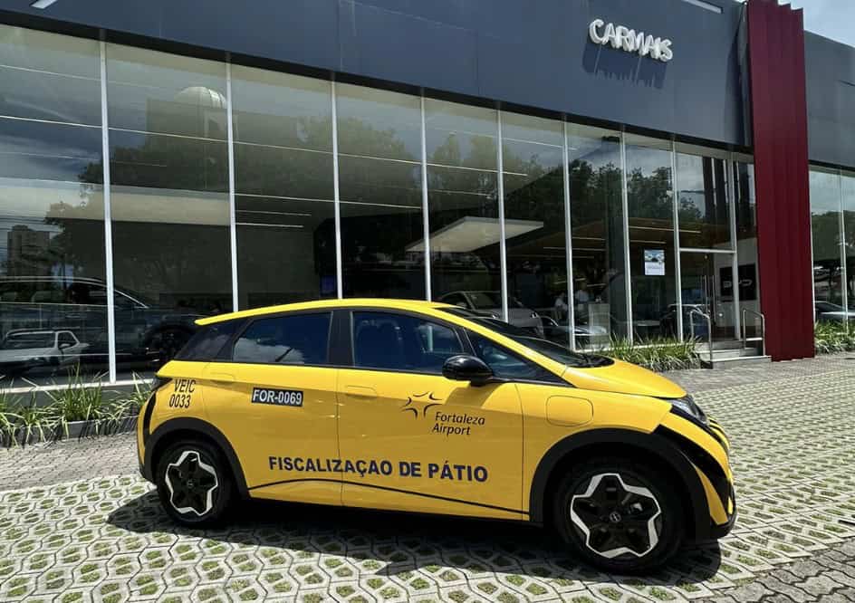Fraport Brasil compra carros eletricos da BYD Carmais
