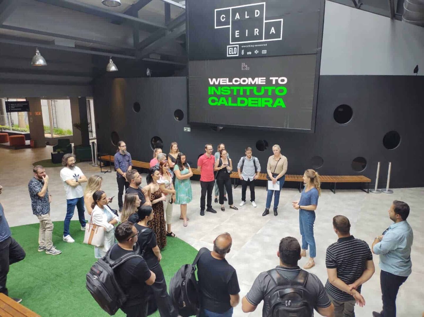 Instituto Caldeira, em Porto Alegre. (Foto: Divulgação/Instituto Caldeira)