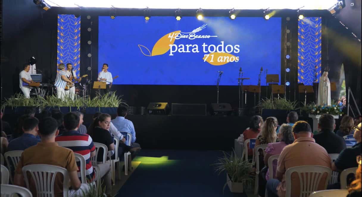 M. Dias Branco e seu aniversário de 71 anos. (Foto: Reprodução/M. Dias Branco)