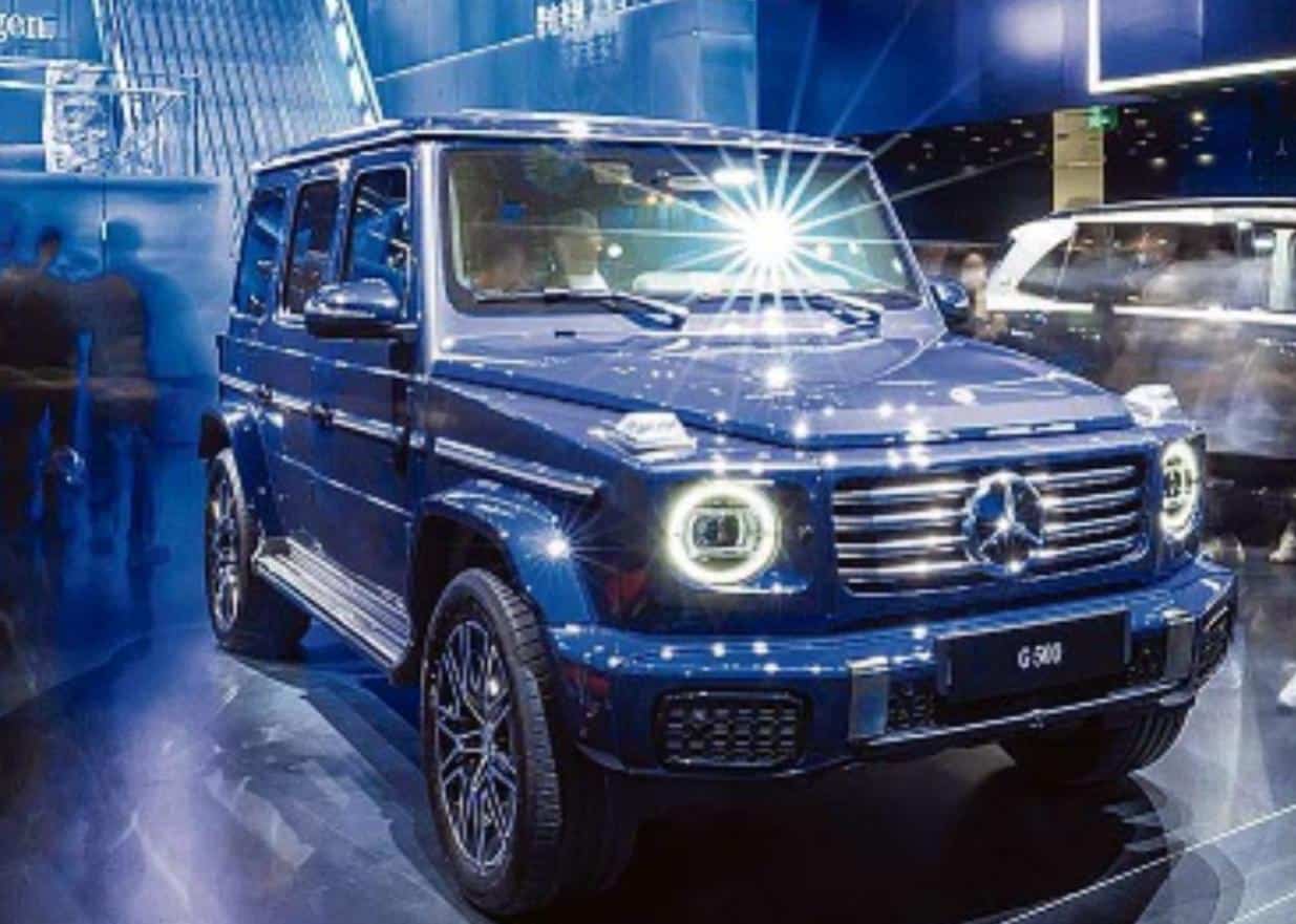 Mercedes-Benz Classe G elétrico tem capacidade off-road aprimorada.