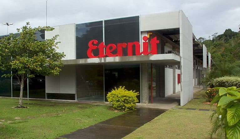 Queda de lucro da Eternit. (Foto: Divulgação/Eternit)