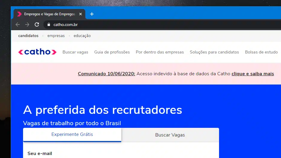 Dona da Infojobs compra Catho e OCC por US$ 85 milhões