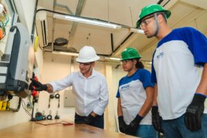 Gestão escolar do SENAI Ceará. (Foto: Laura Guerreiro/FIEC)