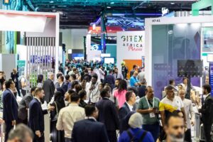Inovações tecnológicas na África. (Foto: Reprodução/ GITEX AFRICA)
