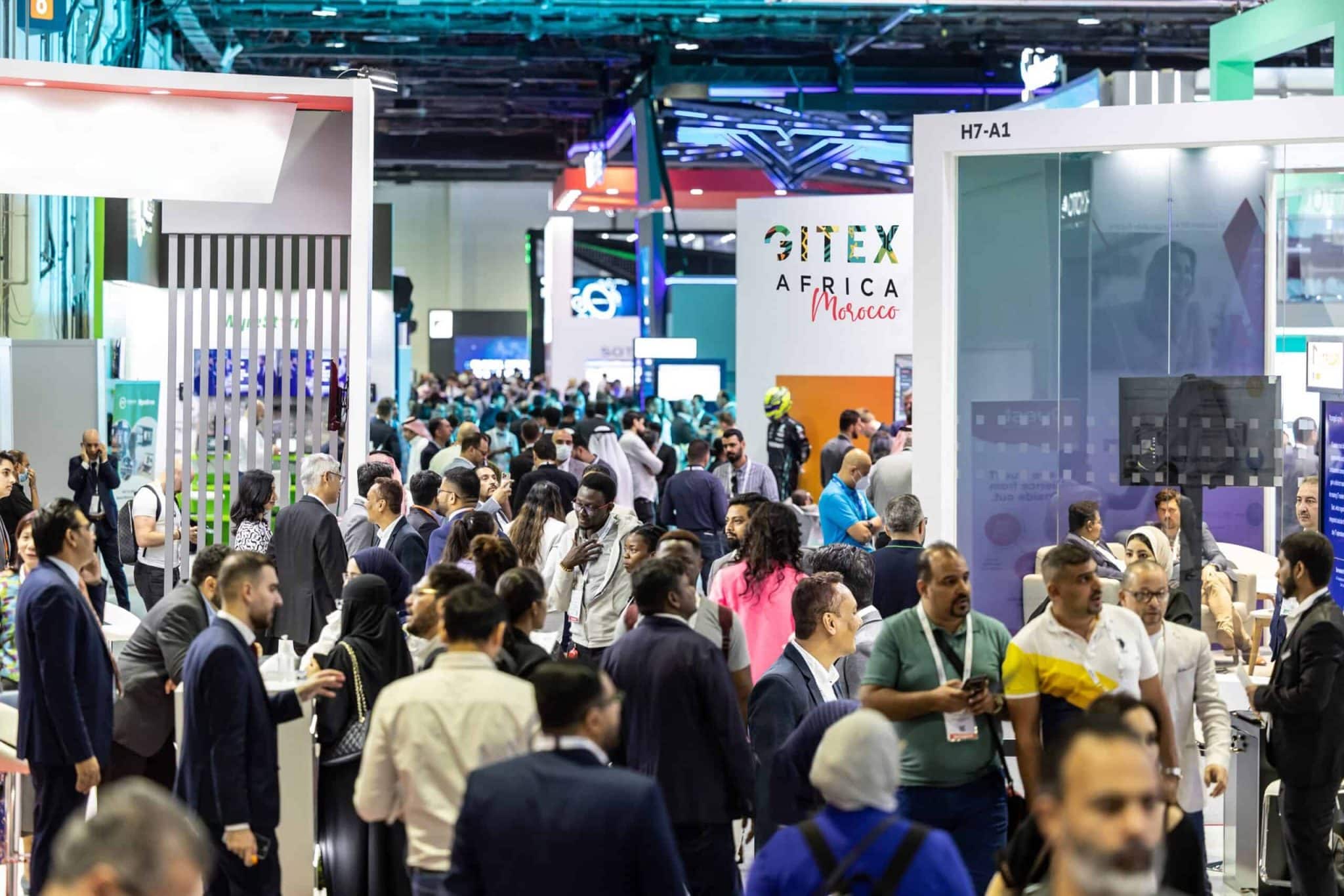 Inovações tecnológicas na África. (Foto: Reprodução/ GITEX AFRICA)