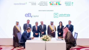 Memorando de entendimento assinado entre iniciativas privadas e a Arábia Saudita. (Foto: Divulgação)