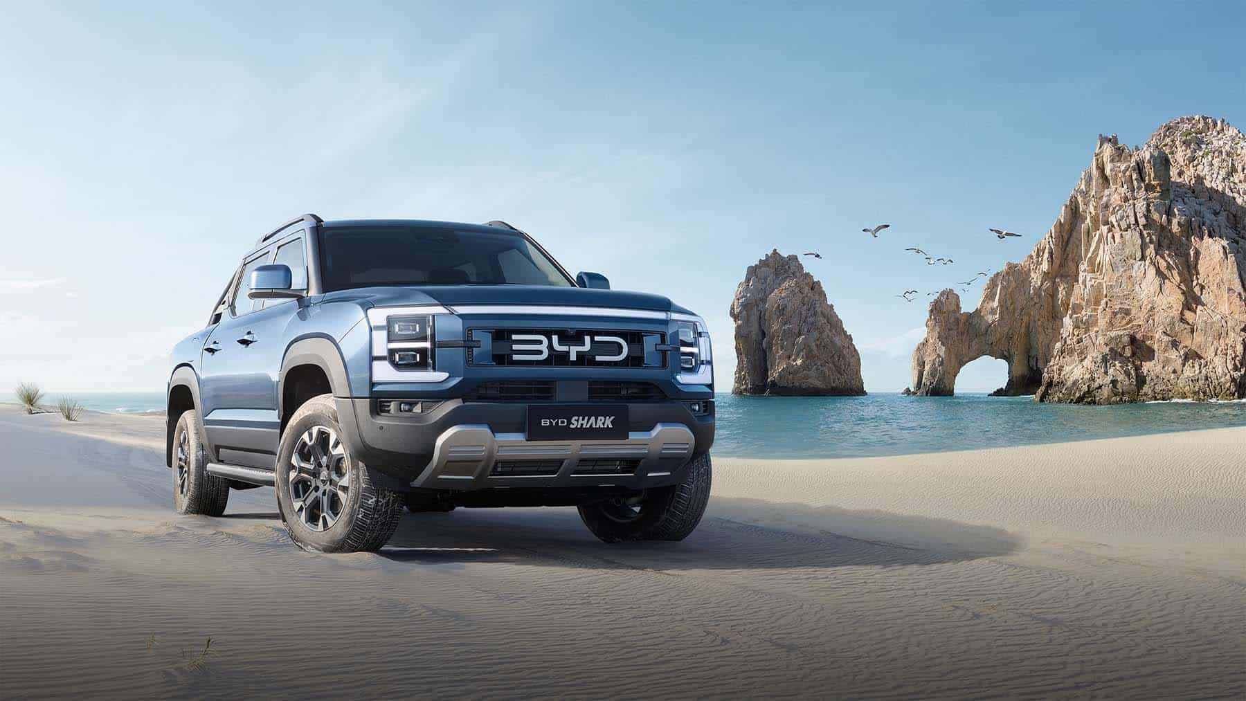 Preço da BYD Shark promete ser competitivo no Brasil. (Foto: Divulgação/BYD Brasil)