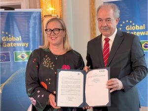 Investimento da União Europeia ao Fundo Amazônia é celebrado pelo BNDES. (Foto: Reprodução/Agência BNDES de Notícias)