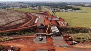 Investimentos em infraestrutura com o crescimento do PIB.