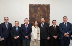 Ivens Dia Branco Jr. o os desembargadores do TRT-CE.