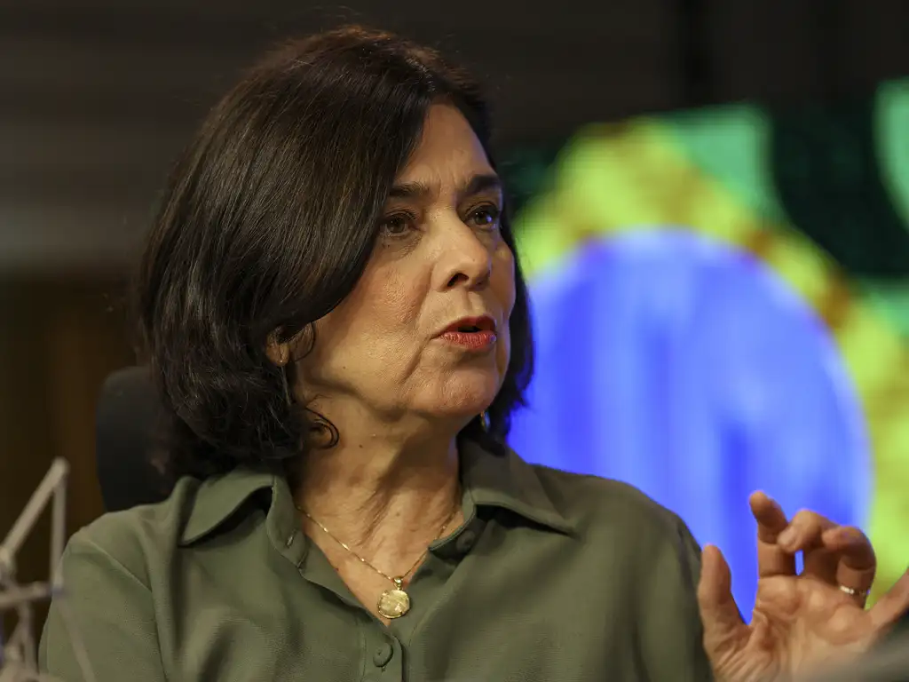 Ministra da Saúde anuncia doação aos hospitais do RS. (Foto: Marcelo Camargo/Agência Brasil)