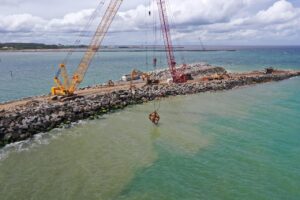 Porto da Imetame infraestrutura portuária
