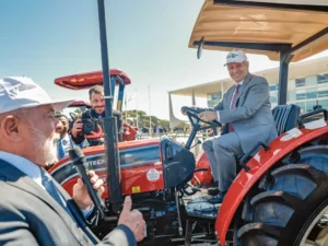 Presidente da República durante cerimônia de lançamento do Plano Safra da Agricultura Familiar 20232024. (Foto: Ricardo Stuckert/PR)
