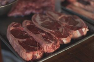 Exportação de carne bovina para a China em julho de 2024.