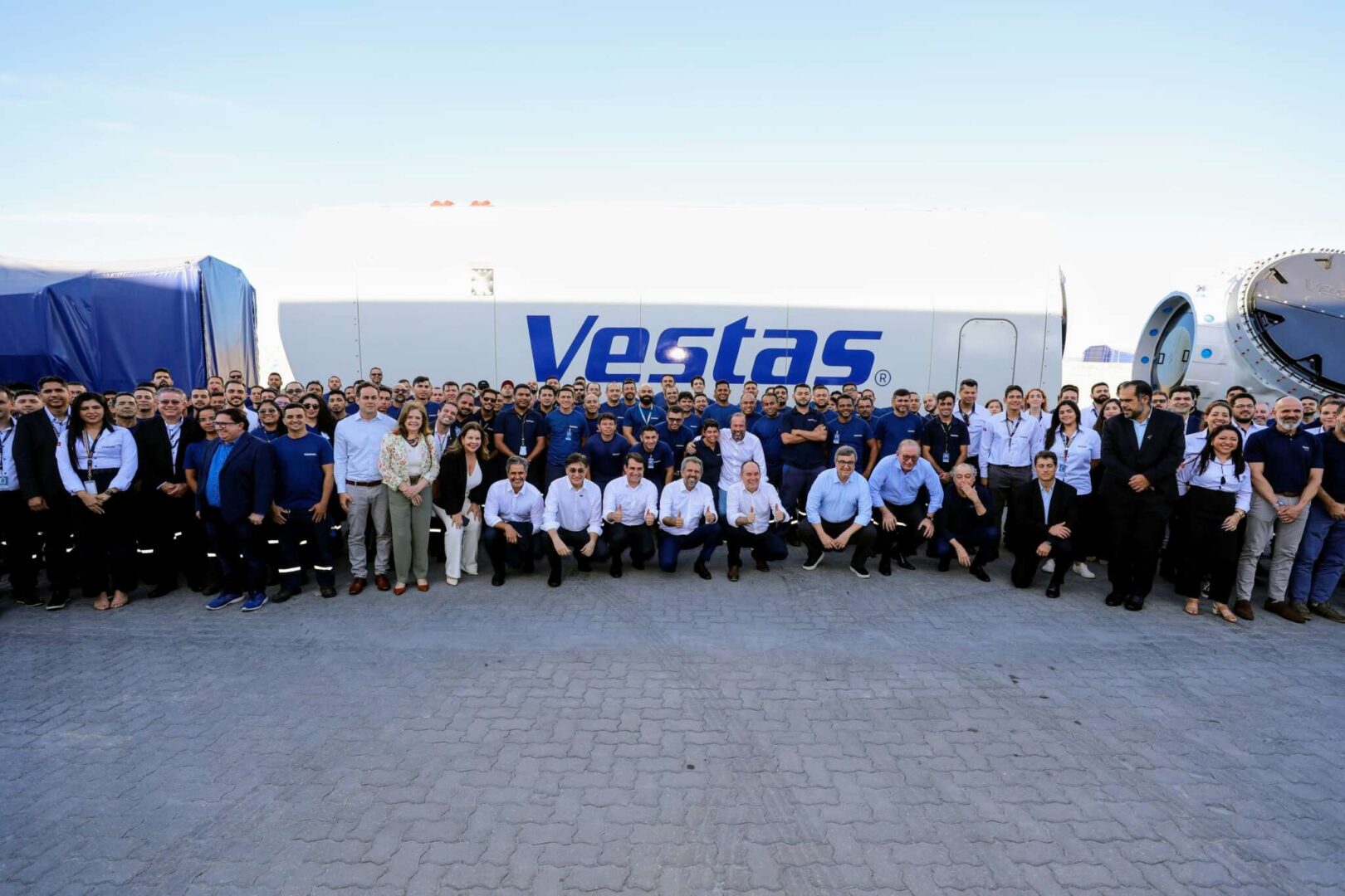 Investimento da Vestas no Ceará foca em energia eólica. (Foto: Divulgação/Governo do Estado do Ceará)