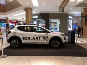 SUV Renault Kardian em exibição no Riomar Kennedy em Fortaleza
